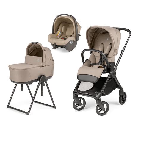 Navicella Peg Perego con sistema 4 stagioni e maniglione di trasporto