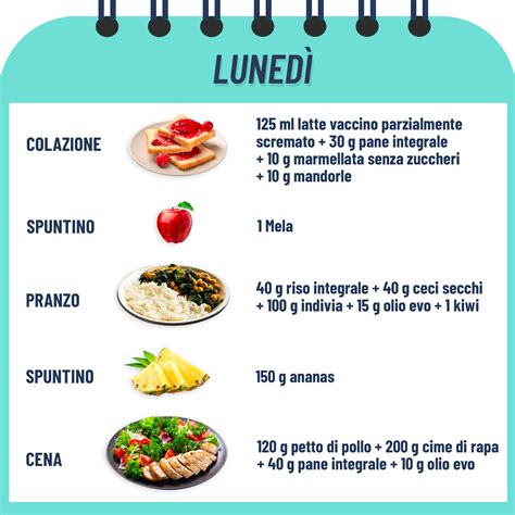 Esempio di spuntino leggero e bilanciato per la nausea