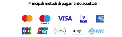 Icone relative ai metodi di pagamento online