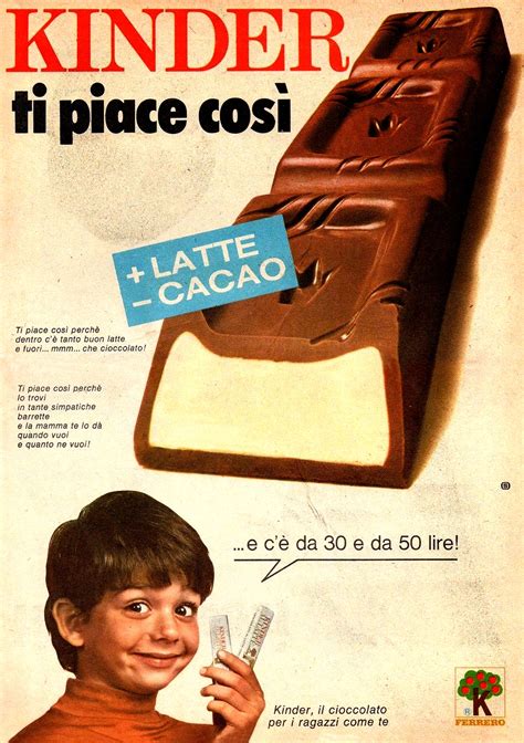 pubblicità vintage anni 70 mamma e bambino con iconografia d'epoca
