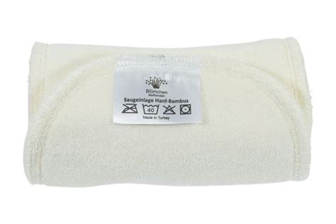 Pannolino lavabile con inserto in canapa e cotone