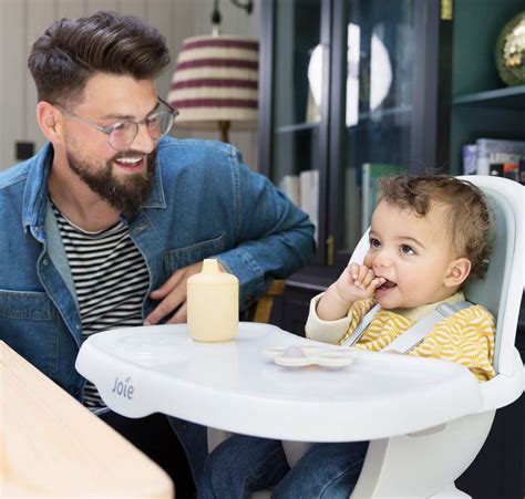 Schema delle 8 modalità di utilizzo del seggiolone Joie Chestnut