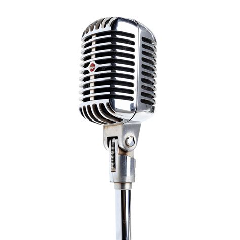 Microfono radiofonico vintage