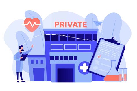 Illustrazione dei vantaggi della sanità privata
