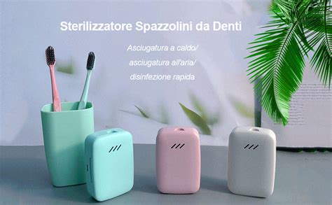 Sterilizzatore UV portatile in viaggio
