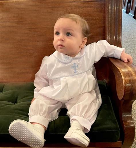 Gucci baby baptism outfit