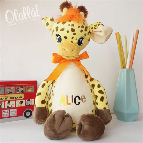 Peluche personalizzato con nome ricamato