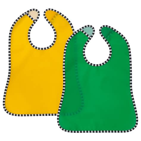 Bavaglino Matvrå verde e giallo sicuro