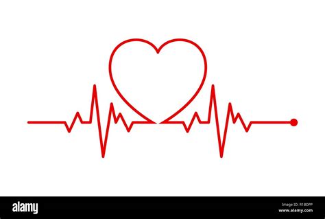 Immagine stilizzata: Battito cardiaco e onde sonore