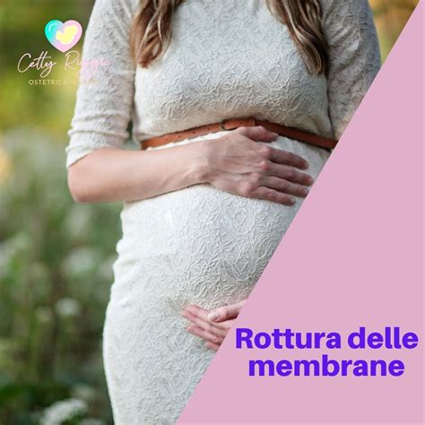 Illustrazione della rottura delle membrane amniotiche