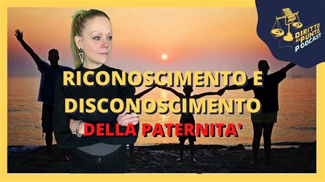 Riconoscimento della paternità