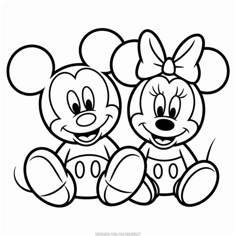 Esempio di copertina Disney con Baby Minnie, Topolino e Pluto stampati al centro
