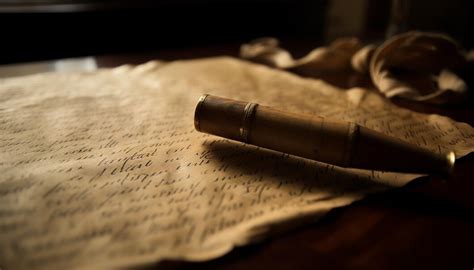 Antica pergamena con scrittura manoscritta