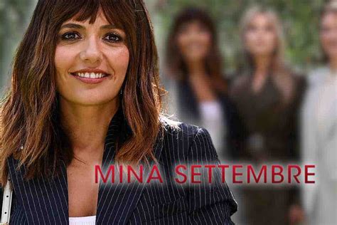 Locandina di Mina Settembre con Serena Rossi