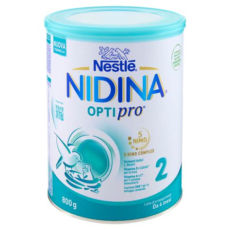 confezione di latte in polvere nidina 2 optipro