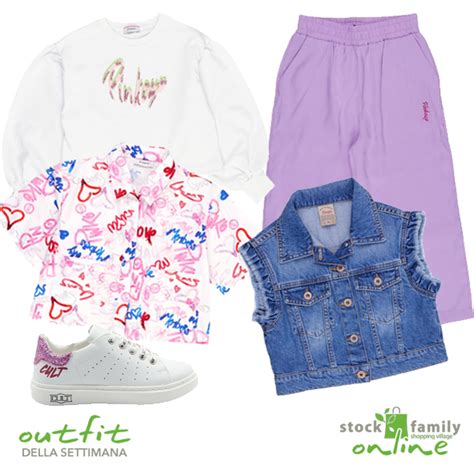 Outfit sporty&comfy per bambina