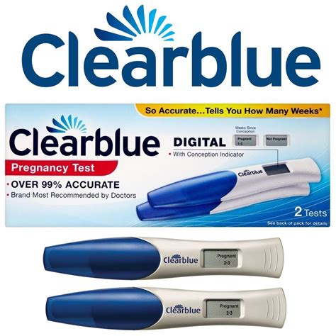 Clearblue digital pregnancy test