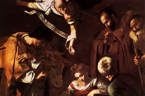 Natività di Caravaggio con i Santi Lorenzo e Francesco d'Assisi
