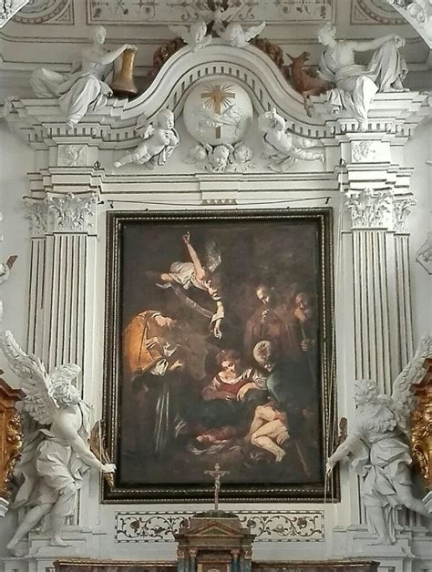 Dettaglio di San Lorenzo nella Natività di Palermo