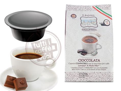 Capsule di cioccolata compatibili Lavazza A Modo Mio
