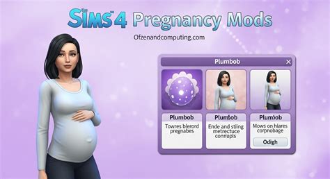 The Sims 4 pregnancy icon