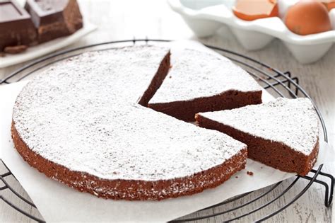 Torta Tenerina appena sfornata