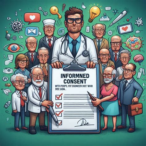 Illustrazione del consenso informato in ambito medico
