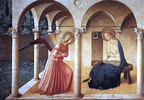 Affresco dell'Annunciazione