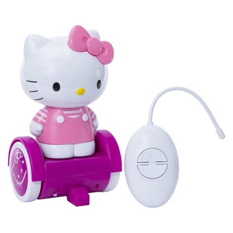Electronic baby swing with Hello Kitty design and remote control