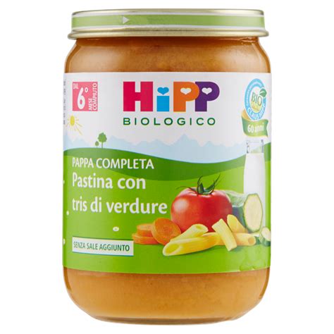 Schema di una pappa completa