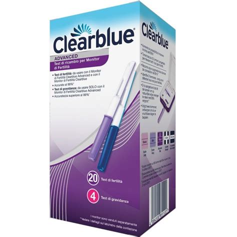 Confezione di test di ricambio Clearblue per monitor di fertilità