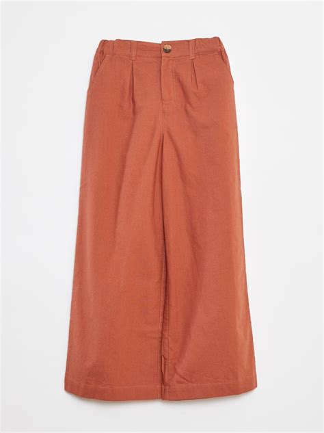 Selezione di pantaloni colorati per bambine in stile wide leg