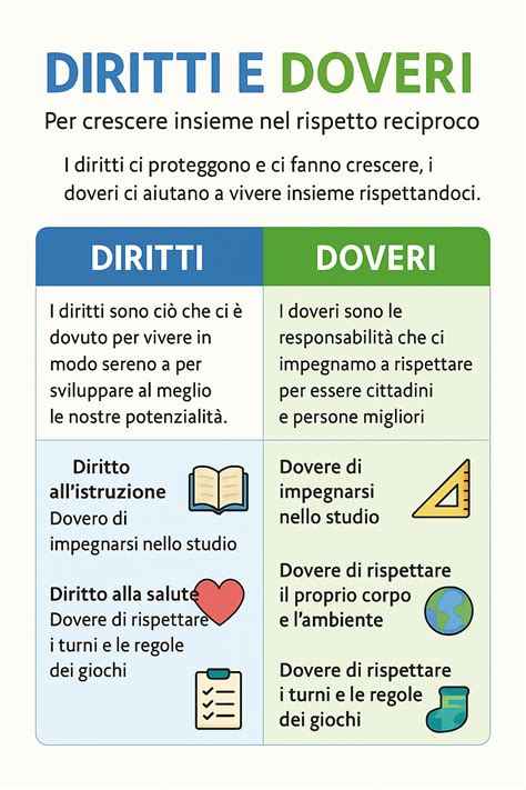 Tabella riassuntiva dei diritti e doveri per datore e lavoratrice durante la maternità.