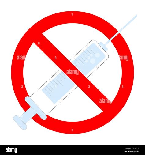 Simbolo di divieto per vaccinazione con virus vivo attenuato in gravidanza