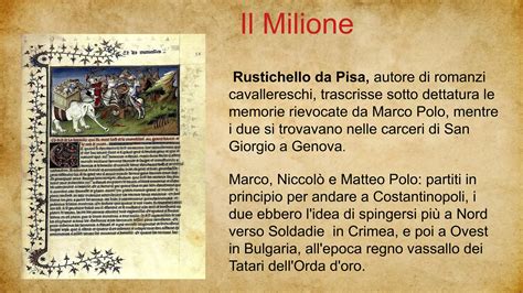 Rustichello da Pisa che scrive il Milione