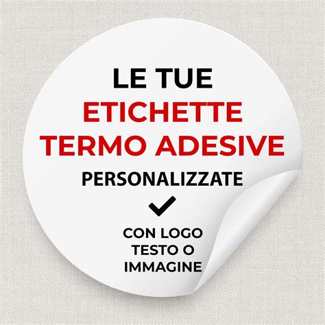 Comparazione etichette termoadesive e adesive