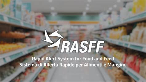Schema del funzionamento del sistema di allerta rapida RASFF