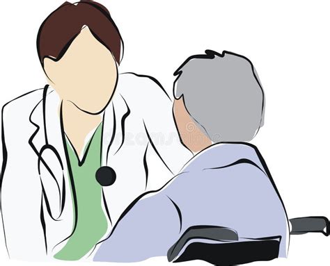 Illustrazione: Personale medico che assiste un paziente in coma con attenzione e cura
