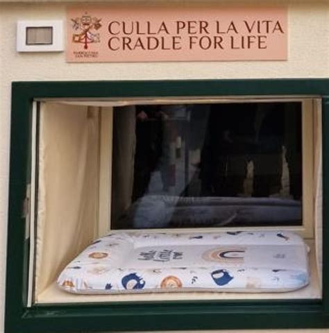 Schema di funzionamento di una culla per la vita
