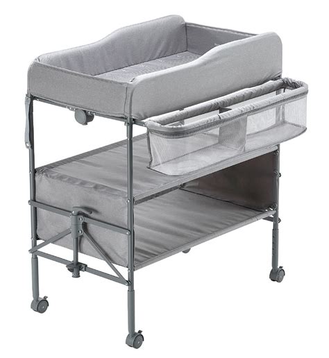 Detail of Pali changing table wheels with brake