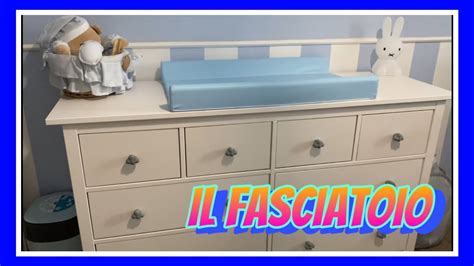 organizzazione fasciatoio neonato