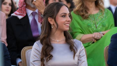 Principessa Rajwa al Giubileo d'Argento di Re Abdullah II