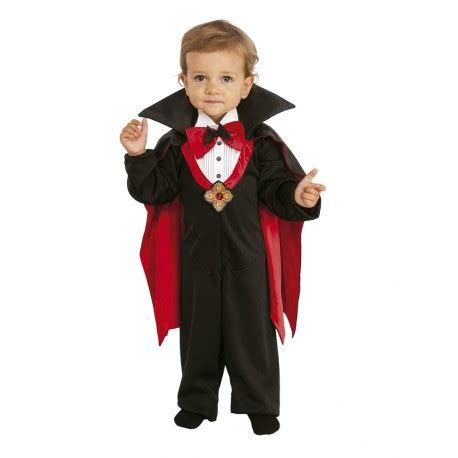Ritratto illustrato di un bambino vestito da Conte Dracula con mantello e abiti eleganti