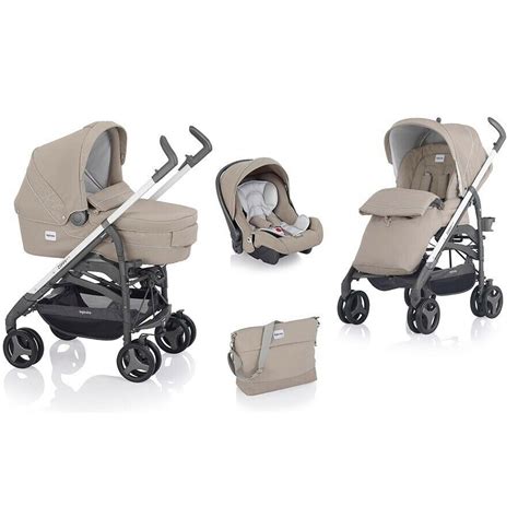 Trio Inglesina Zippy ecru completo