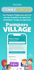 Schermata di uno smartphone che mostra l'interfaccia dell'App Coccole Pampers con offerte sui pannolini