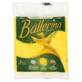 dettaglio ravvicinato della ballerina in panno e delle decorazioni in feltro