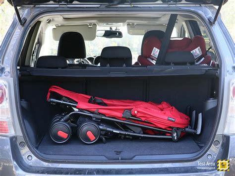 Pliko Mini Twin nel bagagliaio dell'auto