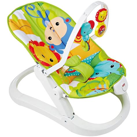 Fisher-Price Sdraietta Dondolo Cuccioli della Natura in uso con bambino