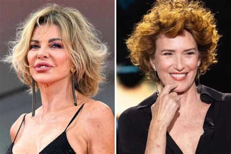 Alba Parietti e Lucrezia Lante della Rovere in un confronto simbolico