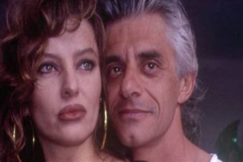Alba Parietti con il figlio Francesco Oppini